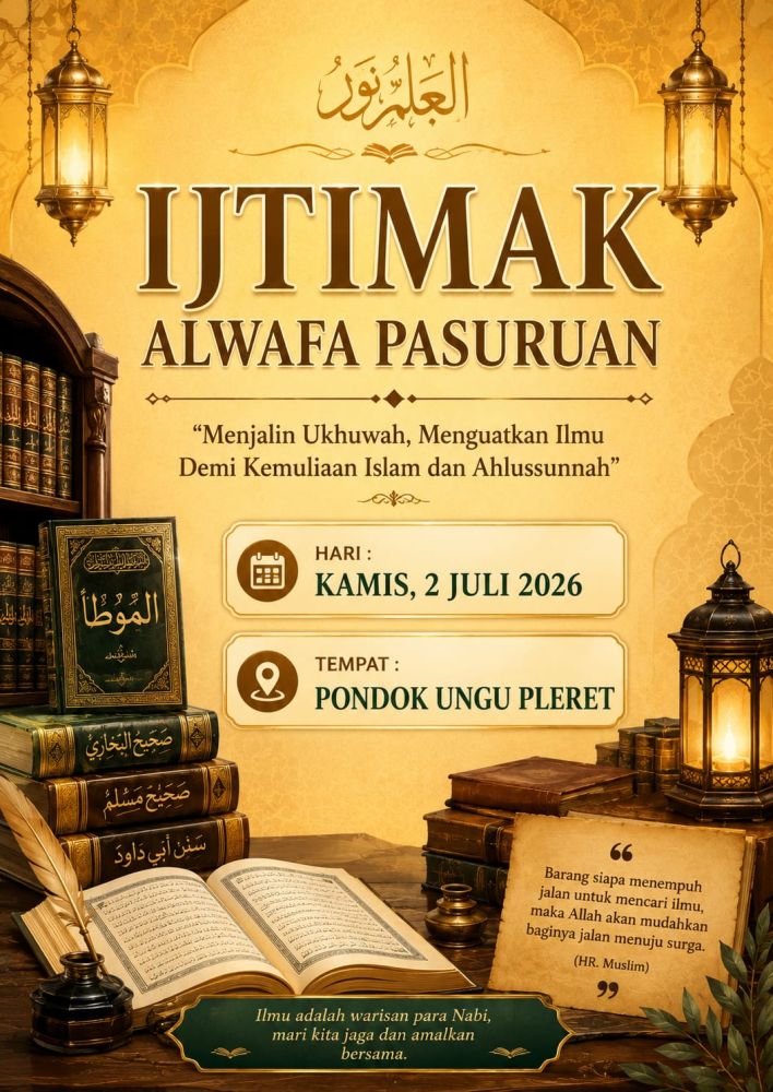 Ijtima' Madani Pasuruan Muharrom 1448 H